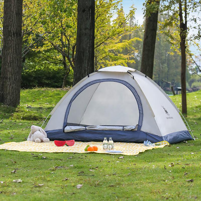 Huilinyang Outdoor Portable Double Camping Tent Set