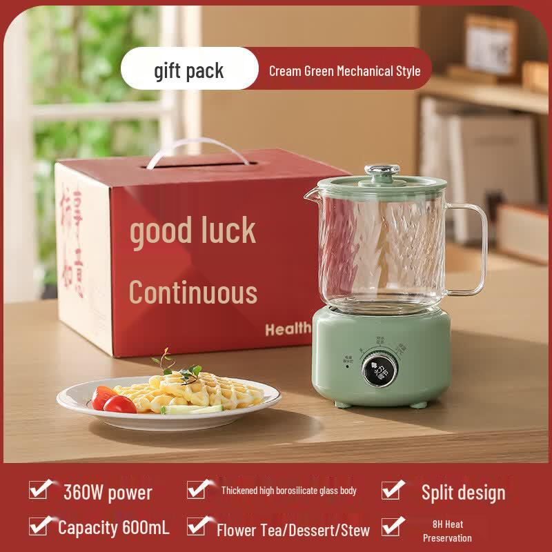 TIBORANG 600ml Smart Glass Health Tea Maker