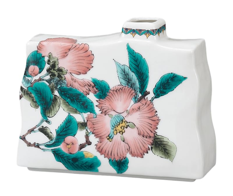 Marusan Miyamoto "Kutani Ware" No. 5 Single Wheel Camellia AP7-1017