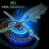 3D LED Holographic Wall-Mounted Fan Projector