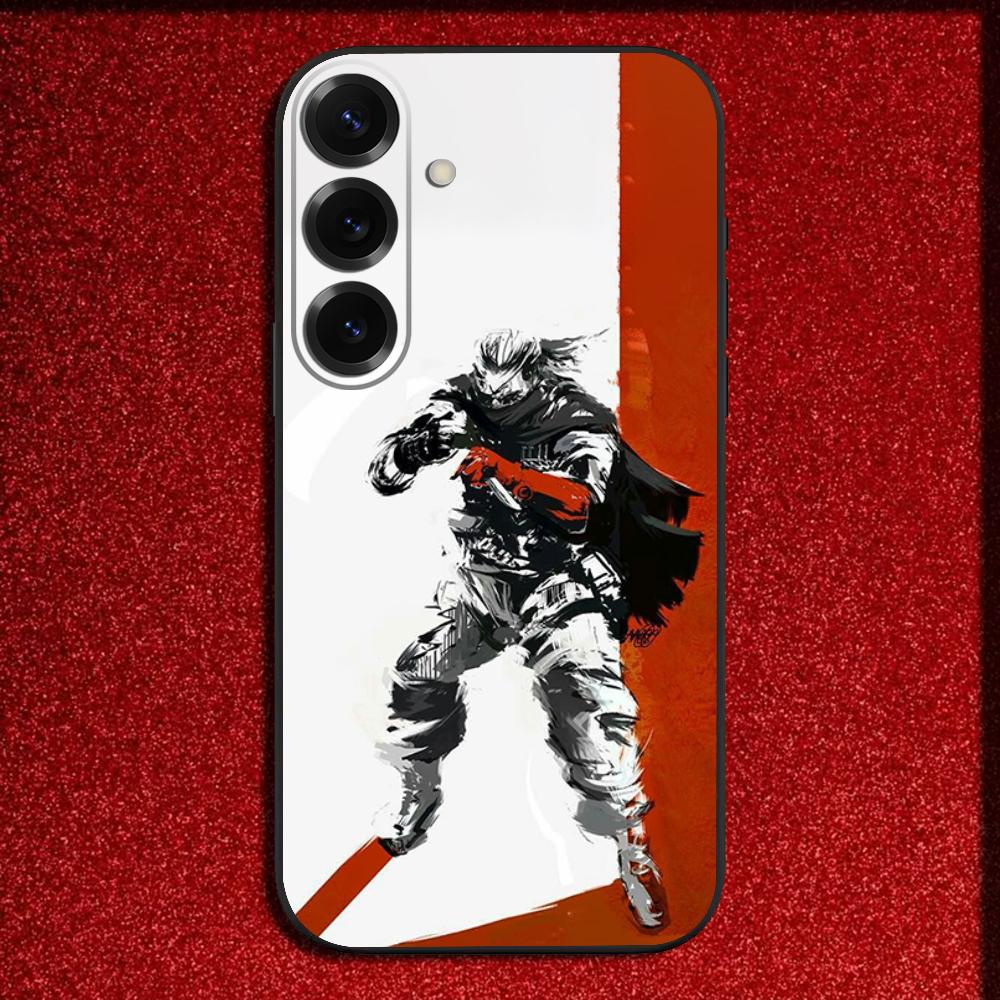 Metal Gear S-Solid Game Phone Case For Samsung S25,S24,S21,S22,S23,S30,Ultra,S20,Plus,Fe,Lite,Note,10,9,5G Black Cover
