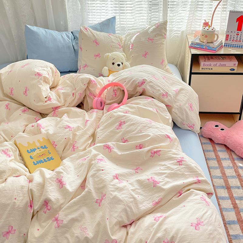 

Cartoon Panda Duvet Cover Set Cute Animal Queen Reversible Comforter Cover Set Childrents Teenagers Room Single Bedding 3 Pieces Single 150x200cm