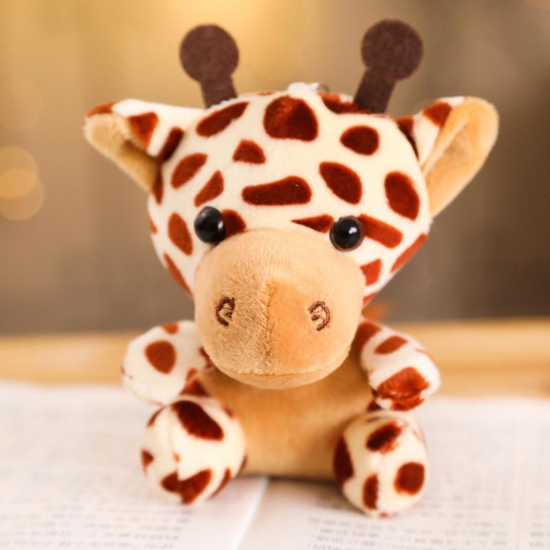 Adorable Forest Animal Plush Toys Miniature Elephants Monkeys And Leopards