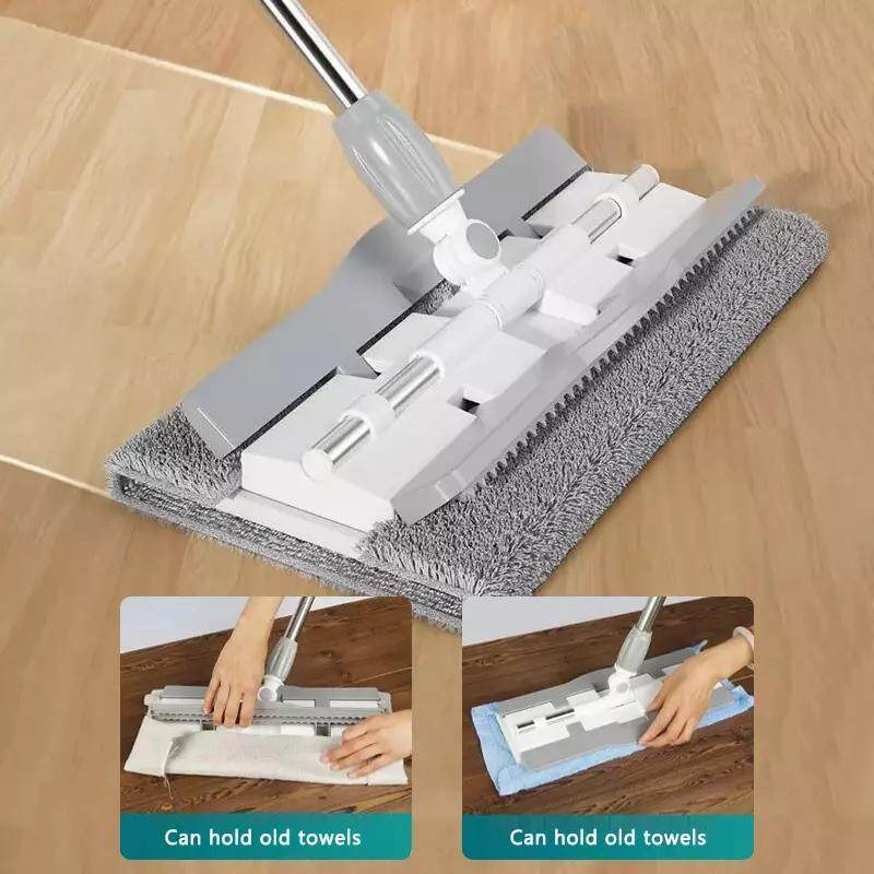 Mocio per Asciugamano Facciale a Clip Mocio Elettrostatico Rimuovi Polvere Mocio Usa e Getta in Carta Facciale Per Panni/Asciutto/Panno Cleaner