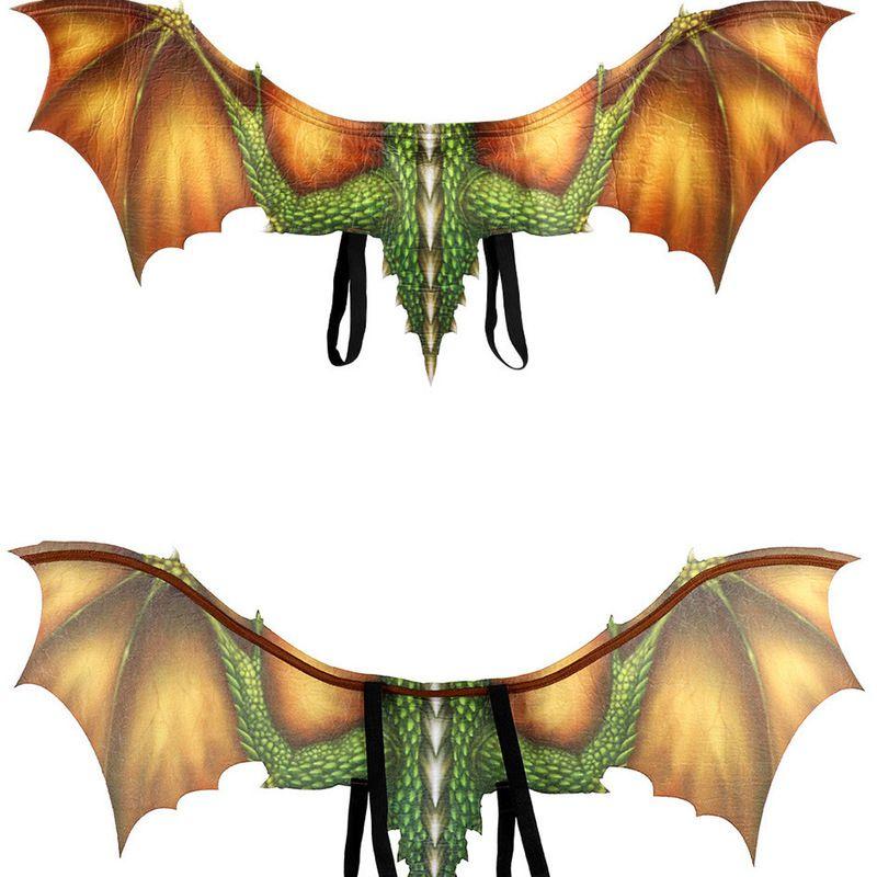 Vivid Non-woven Dragon Wings Cosplay Props For Halloween Parties And Role Play