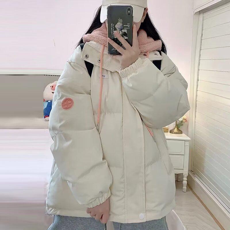 

Influencer Favorite: Couple s Style Cotton Jacket/Coat 2025, Bulk Quantity Available for Autumn/Winter, Faux Two-Piece Design L білий