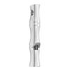 Outdoor Pocket Survival Whistle Stainless Steel Loud Sound Bamboo Joint Whistle Silver