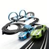 AGM Sonic Storm Slot Car Track Set – 2-Player Electric Race Track for Kids & Family Fun
