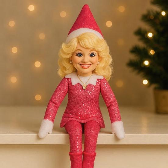 Elf Doll Plush Toy Fine Workmanship Handcrafted Stuffed Elf Toy