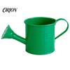 Ergonomic Handle Pouring Tool Metal Watering Can for Outdoor Plants, Small Kettle with Colorful Iron Floral Container Succulents Garden Flowers,