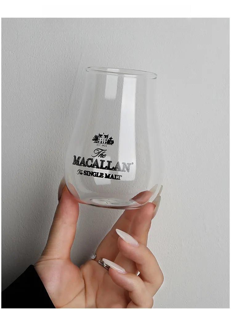 

290ml Clear Single Malt Whiskey Tasting Glass Old Fashioned Scotland Wine Tumbler Whisky Copita Nosing Cup Dropshipping 290ml чёрный