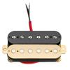 Musiclily 52mm Humbucker Pickup Electric Guitar Bridge Ceramic Zebra Pickup,