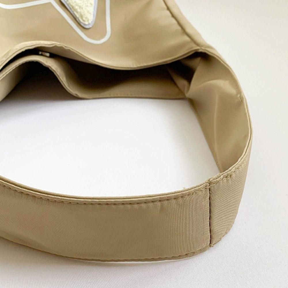 Y2k Pentagram Shoulder Bag Zipper Tote Bag Vintage Star Hobo Bag  Ladies