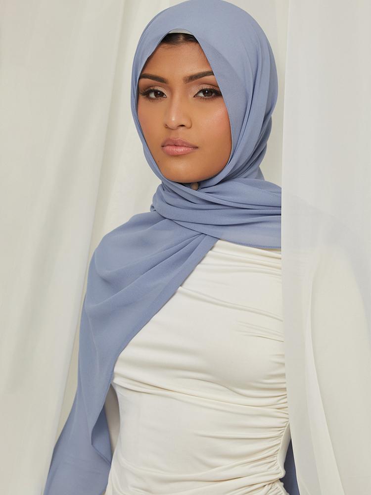 Fashion Beautiful Hijab Scarf Hijab Fashion Arabic Scarfs Plain Chiffon Hijab Scarf