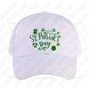 Happy St. Patricks Day Ireland Cap Summer Women Unisex Peaked Hat Fashion Casual Adjustable Printed Baseball Caps Trucker Cap