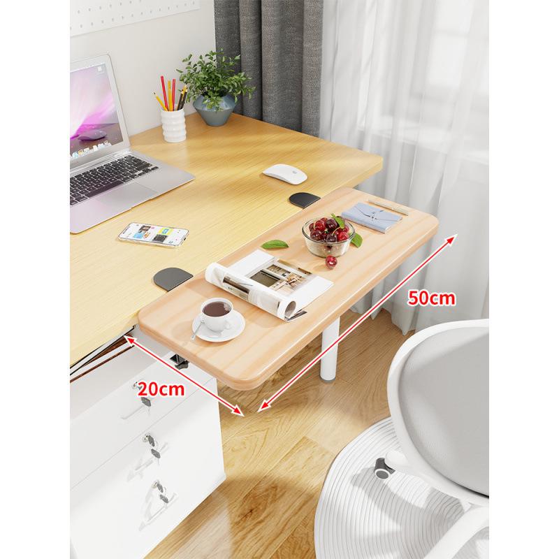 Składana Podpórka pod Nadgarstki do Klawiatury Biurkowej: Wydłużony wspornik krawędzi stołu do stanowiska pracy w akademiku