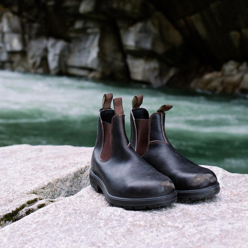 Luxury Retro Leather Shoes Men Chelsea Boots Casual Comfortable Unisex Ankle Boots British Style Men's Work Boots Big Size 35-46