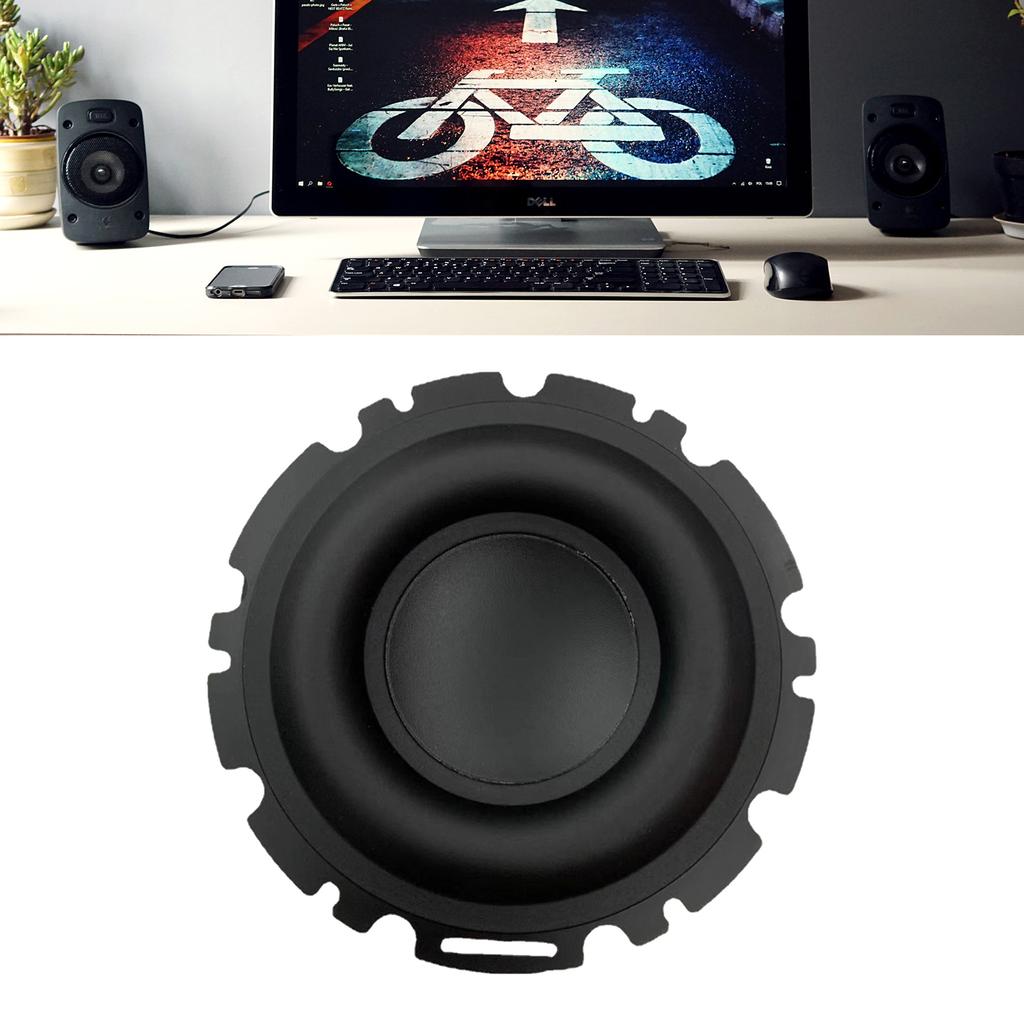 Powerful 50W 4.5Inch Mids Bass Speaker Horn 4Ohm 50W Mids Ranges Subwoofer Speaker for Music Enthusiasts Speaker Unit
