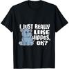 I Just Really Like Hippos Ok Cute Hippopotamus Costume T-Shirt