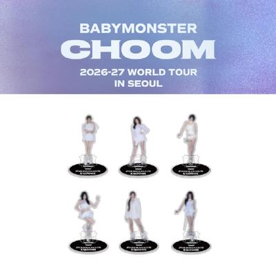 2026~27 BABYMONSTER Turnê Mundial CHOOM em SEUL Suporte Acrílico