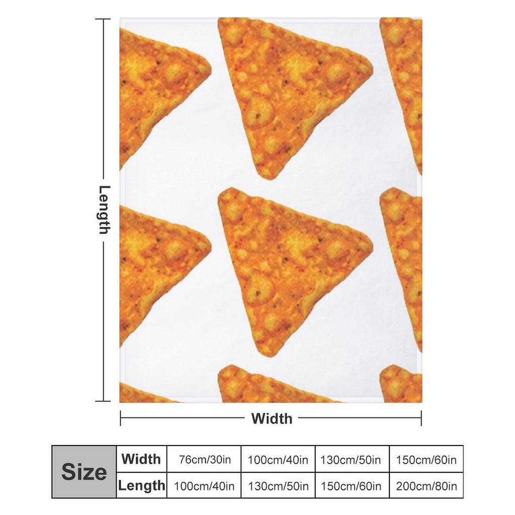 Dorito tortilla chip Koc termiczny do podróży Pościel Koc retro i Koc