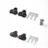 Self Lock Bike Cleats 1 Pair with Storage Box 0/45/9 Degree Fit for CC LOOK Road Bike Pedal Clips