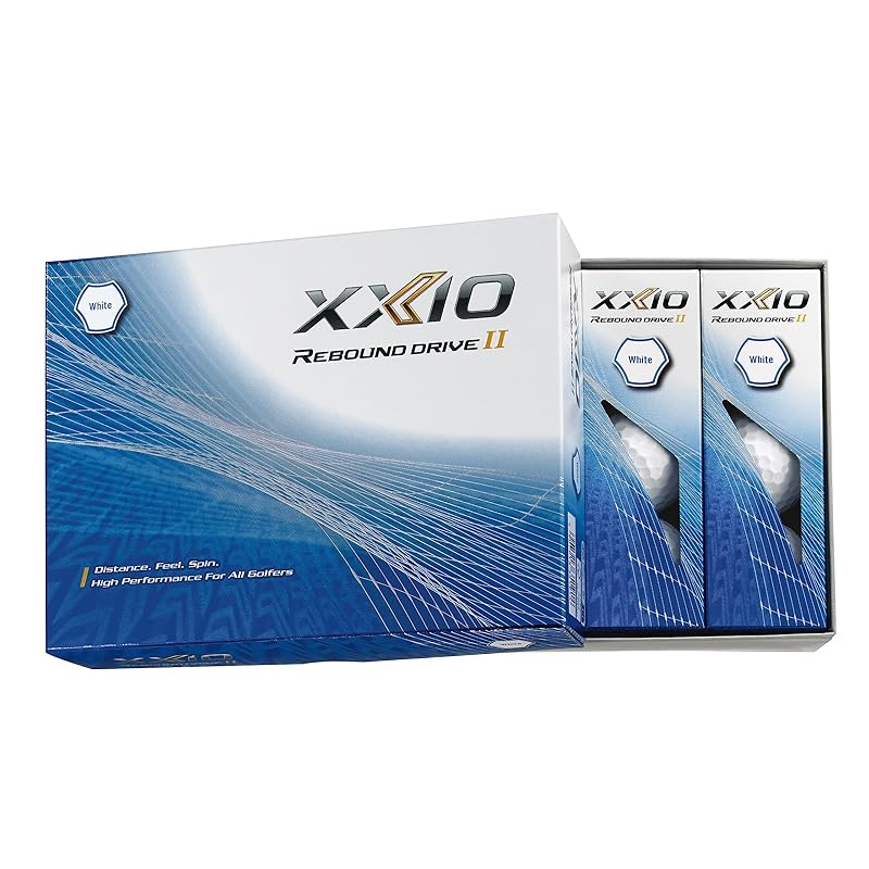 

dunlop golf balls XXIO REBOUND DRIVE2 2023 model 1 dozen (12 pieces) white