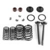 16-teiliges Motorventilfeder-Montageset, Metallpolieren, passend für GY6 50 60 80 100 125 150CC