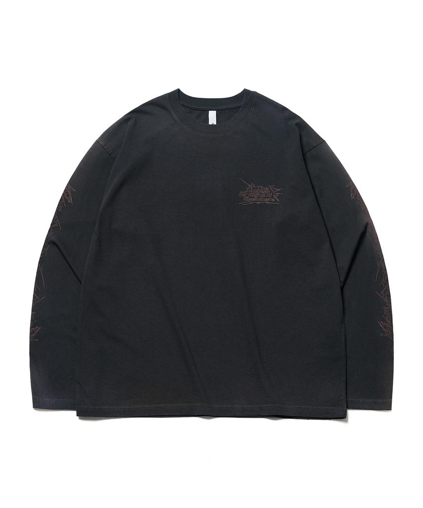 ESFAI Memory Type L/S T-Shirt (Vtg Black)