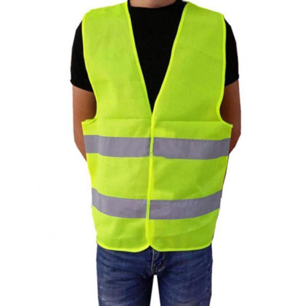 Breathable Reflective Stripes Safety Guard Vest High Visibility Warning Vest KTY