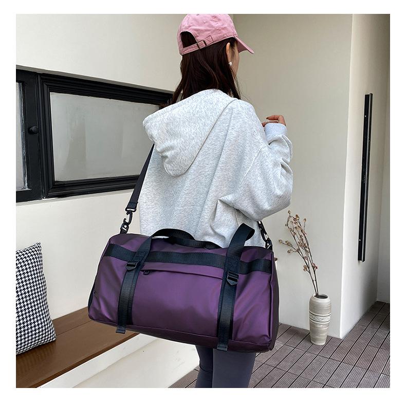 New Oxford Cloth Handbag for Travel, Large Capacity, Durable and Practical Sports and Fitness Bag, Can Hold Yoga Mat and Training Bag