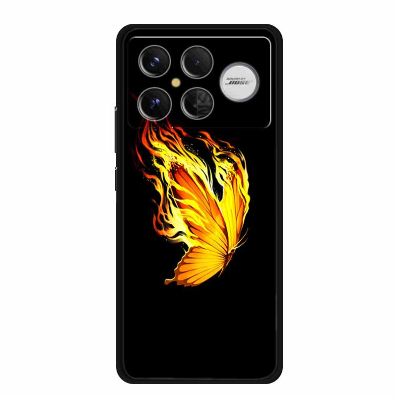 For Redmi K90 Pro Max Case Flowers Soft Silicone TPU Phone Cases for Xiaomi RedmiK90 Pro Max Shockproof Animals Protective Cover