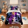 KPop D-Demon Hunters Bedding Set Single Halloween Costume Bedding Set - 2-3 Piece Comforter Quilt Duvet Cover Pillow Case Sets
