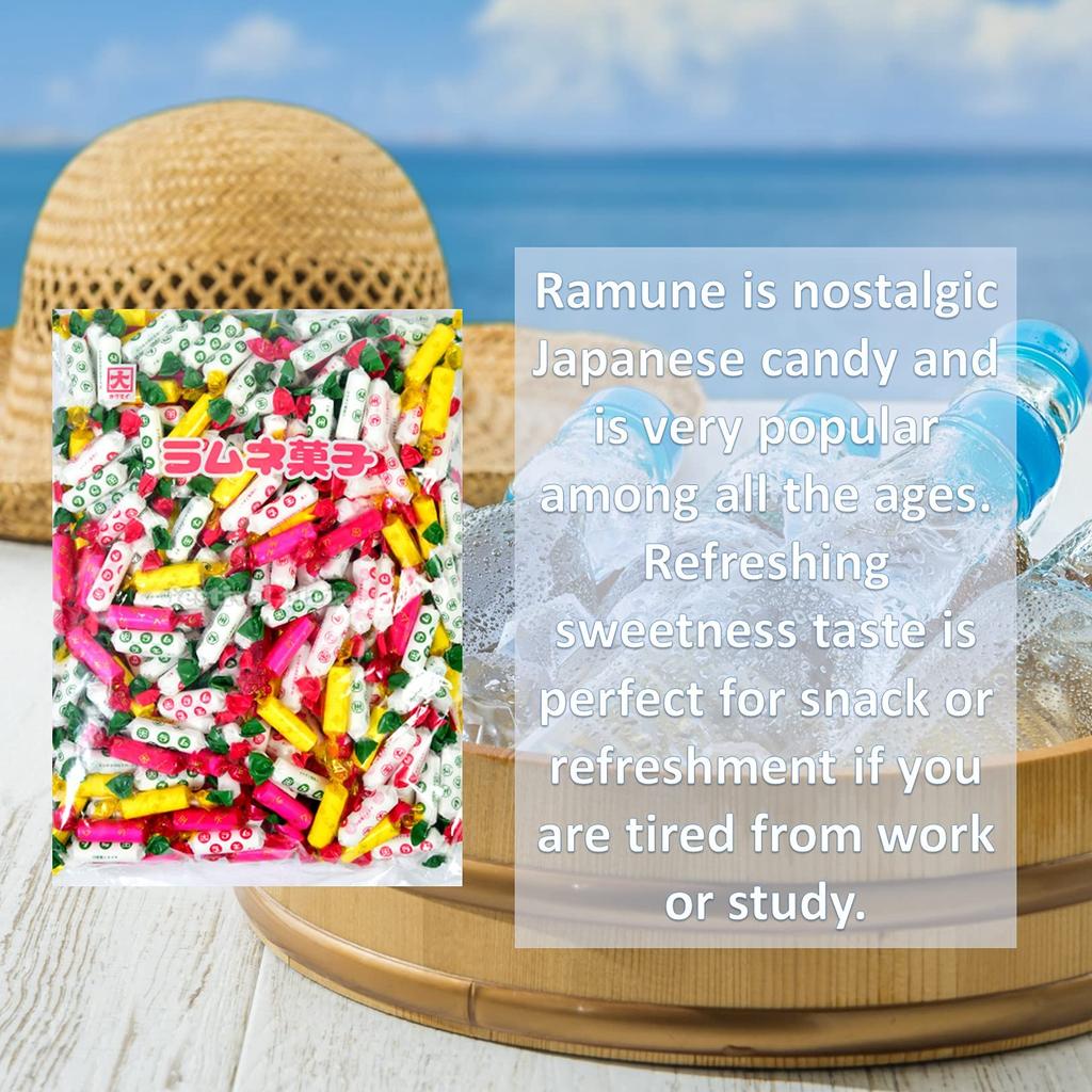 Kakudai Seika Ramune Candy 1kg Bag