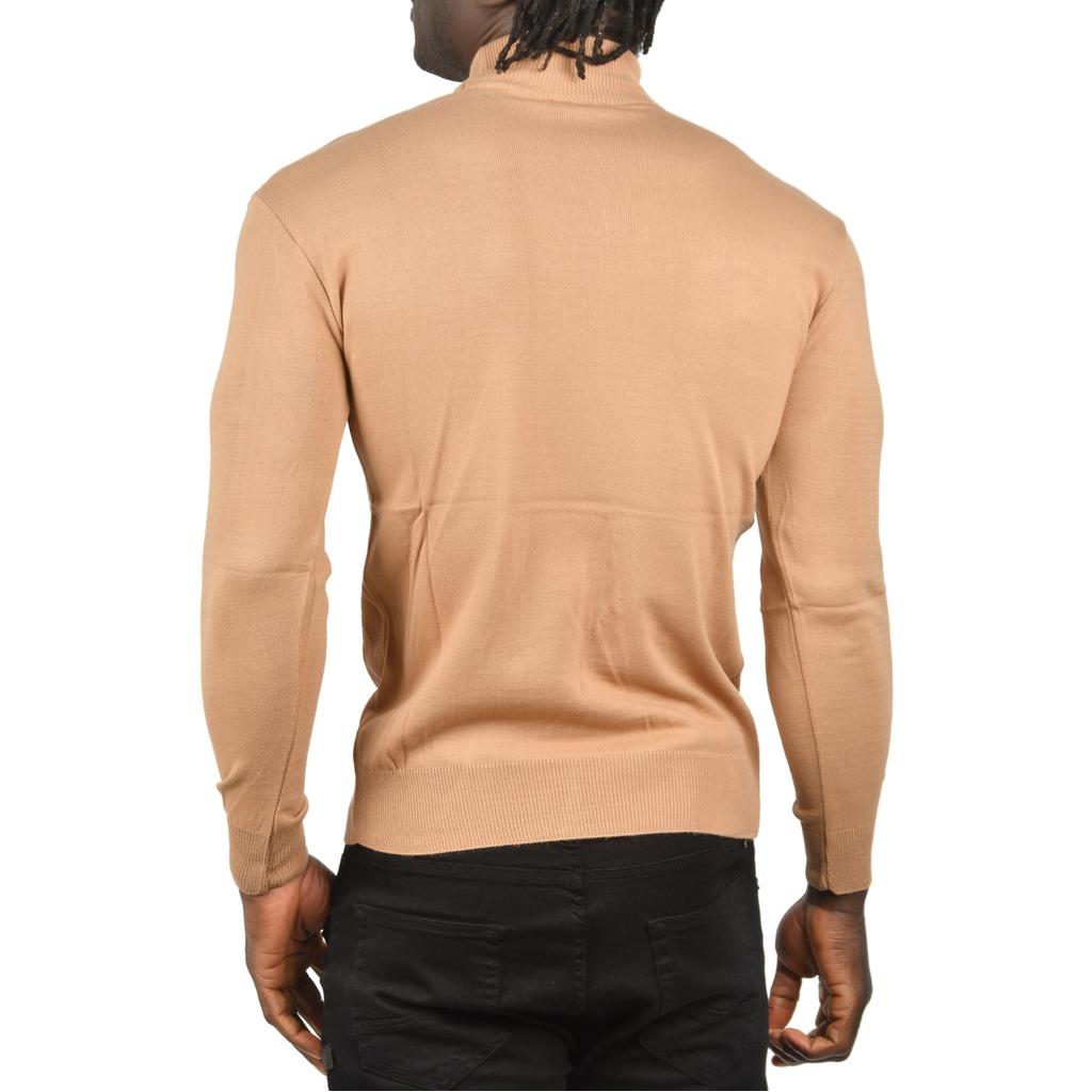 DeepSEA Çizgi Desenli Yarım Balıkçı Yaka Triko Boğazlı Kazak 2505513