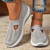 Simple Ladies Breathable Hollow Sneakers-casual Light Flat-bottomed Outdoor Walking Shoes, Suitable for Low Tops In All Seasons.