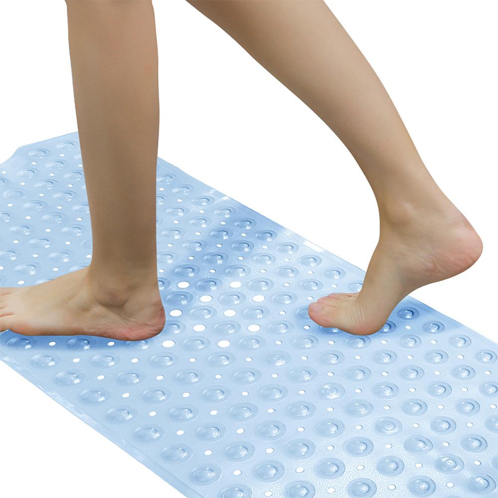 PVC Bathroom Anti-slip Mat with Suction Cup Toilet Anti-slip Mat Bath Anti-fall Bathtub Mat