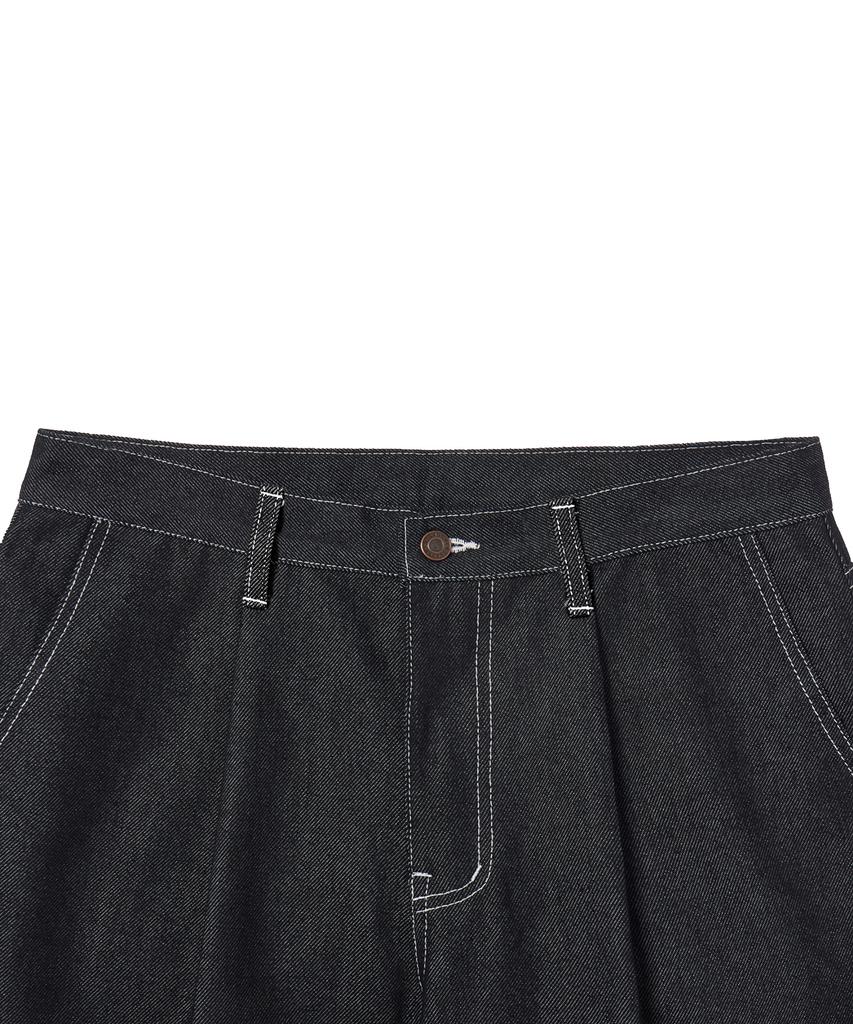 Lapper [Non-Faded] Cowboy Denim Pants - Black
