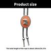 Eagle Head Bolo Tie Women Men Unisex Vintage PU Leather Necktie Rope Tie Neck Jewelry Rodeos Tie for Formal Theme Party