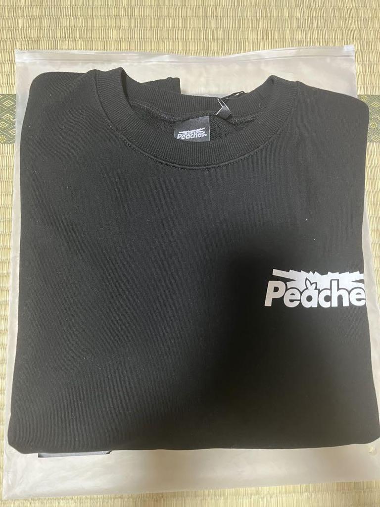 [USED] LE SSERAFIM × Peaches Black Sweatshirt Size L