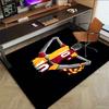 1PC Footballer, Scarf Extra Large Non-Slip Floor carpet, Office, family, bedroom, Studio - Large Area Rug Indoor Rugs, Vibrant Colors-A280