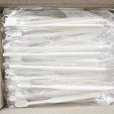 PARAISO Zahnbürste, Einwegzahnbürsten-Set, gewerbliche Nutzung, 24 Löcher, keine Zahnpasta, White Co., Ltd.. [150 Stück]
