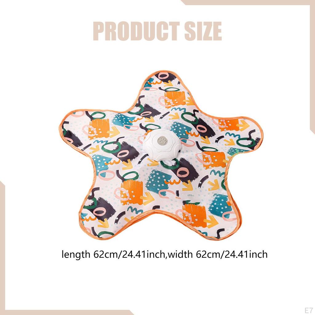 Cat Toy Automatic Feather Game SelfAssisted Entertainment PP Material with Intelligent Control
