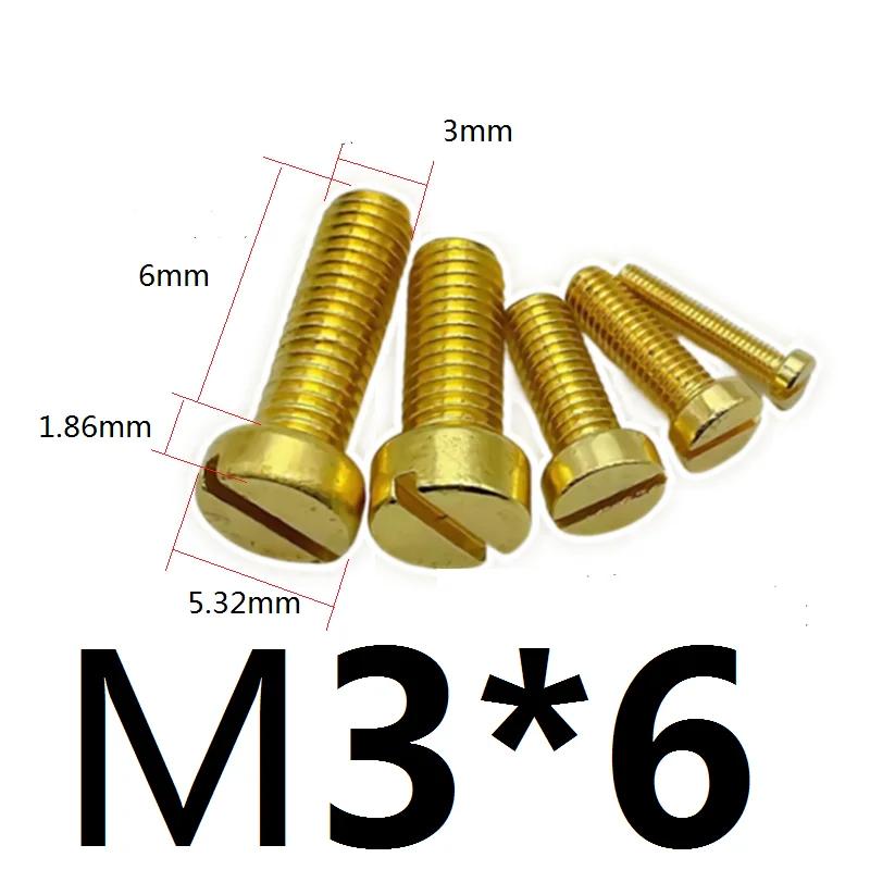 M 2,5 3 4 5 6 8 10 12 Metrisch X 4-25mm Länge Messing Senkkopf Schlitzschraube Bolzen
