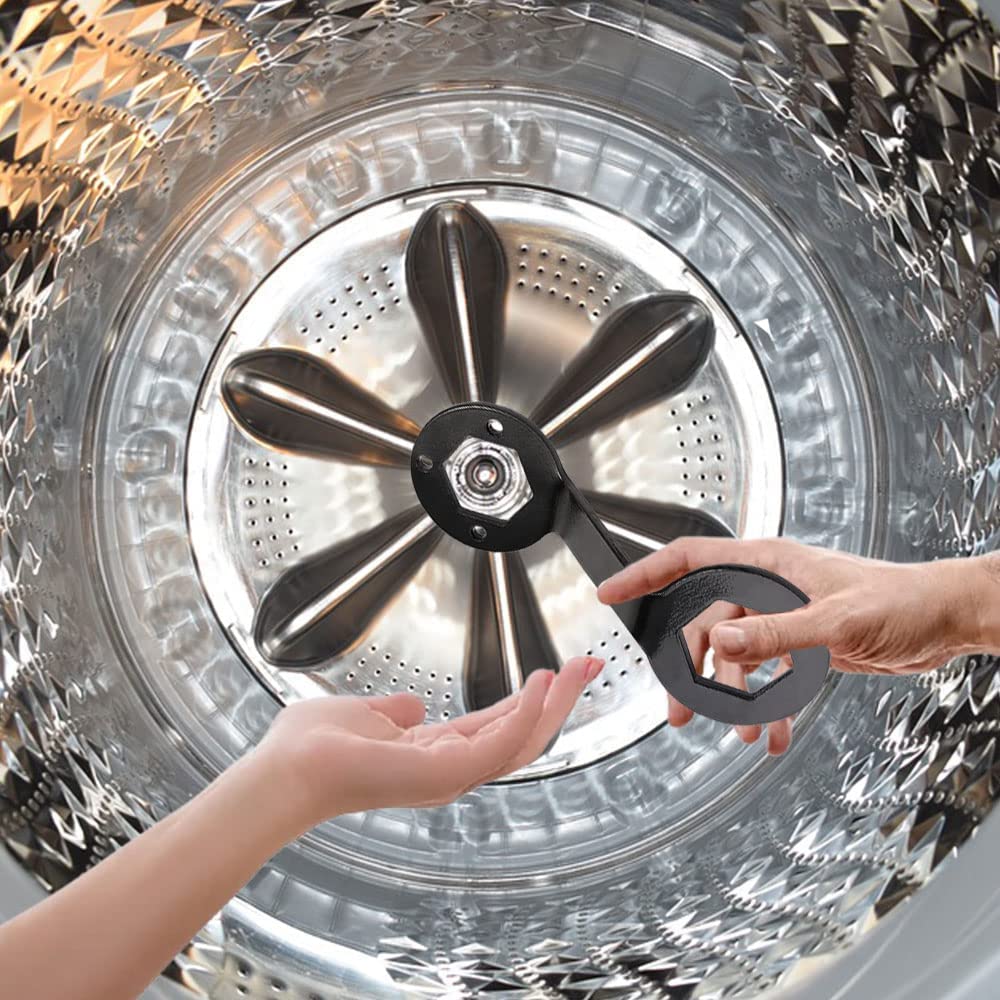 Liunz Washing Machine Faucet Washing Machine Disassembly Washing Machine Clutch Hand Metal Disassembly Maintenance Tool Wrench, Wrench, Wrench, Tool,