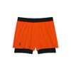 On Performance Bequeme Lässige Vielseitige Einfache Sportshorts Damen Shorts Orange-Rot 1WF10120879