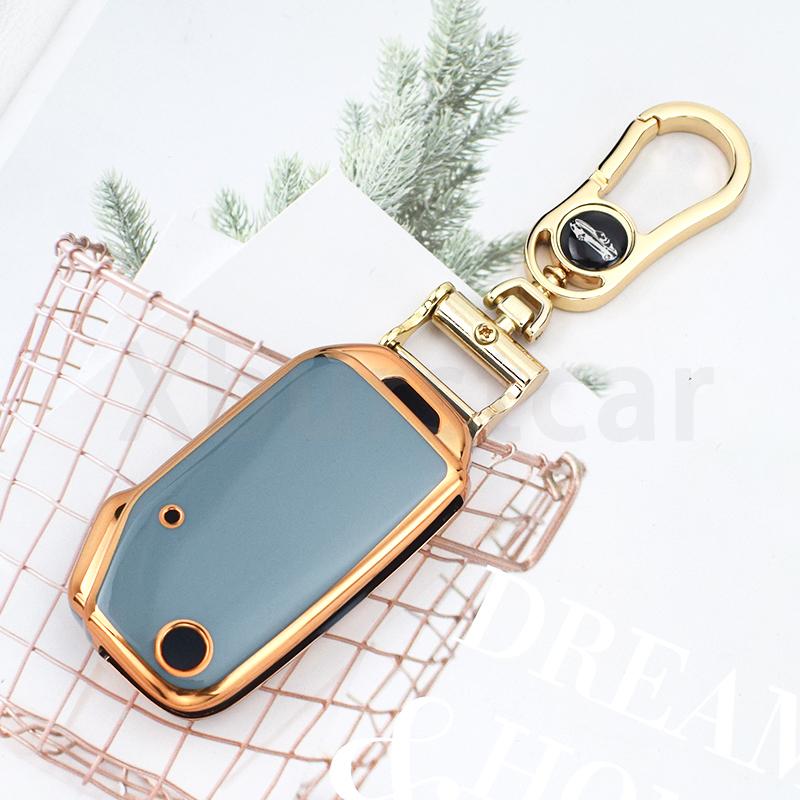 TPU Car Key Cover Case Shell Fob Holder for Kia Proceed Cerato Sportage Ceed Soul Xceed Niro EV Seltos Telluride Sorento K3 K5
