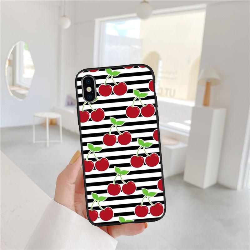 PP19 Cherry fruit Cute Case for Motorola Edge 60 60s 70 G86 G56 G54 E14 G04S G45 G54 G64 S30 S50 X30 X40 X50 Ultra Pro Power