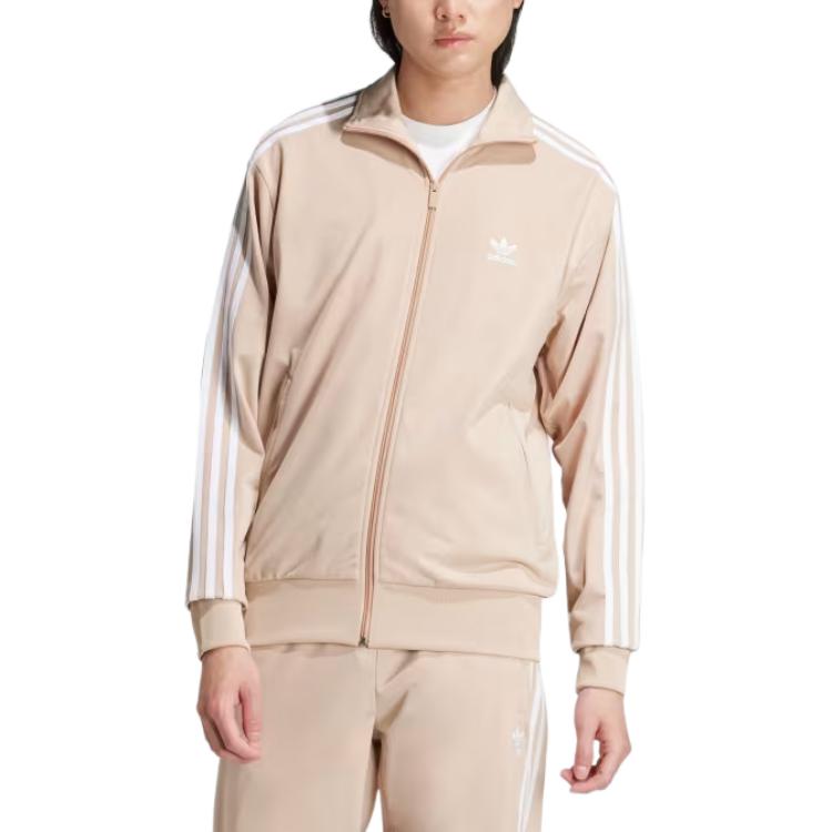 Adidas Originals Adicolor Classics Firebird Embroidered Logo Three Stripes Loose Retro Sports Stand Collar Jacket Long Sleeve Jacket Men Jacket IY9888