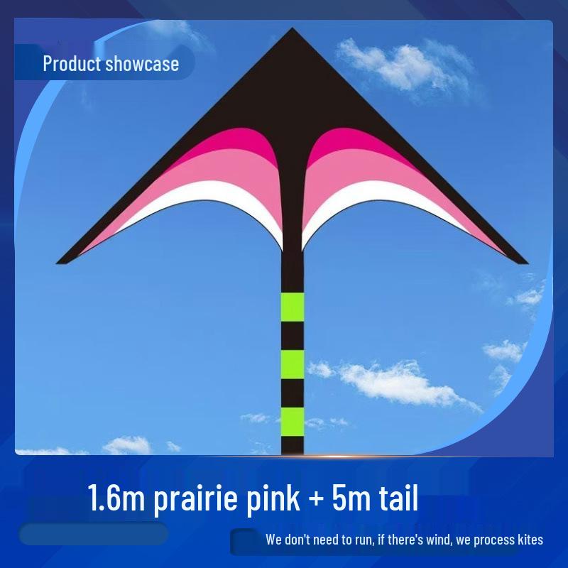 Great Plains Extra Large Rainbow Kite for Kids - Excellent Flying Cartoon Design
